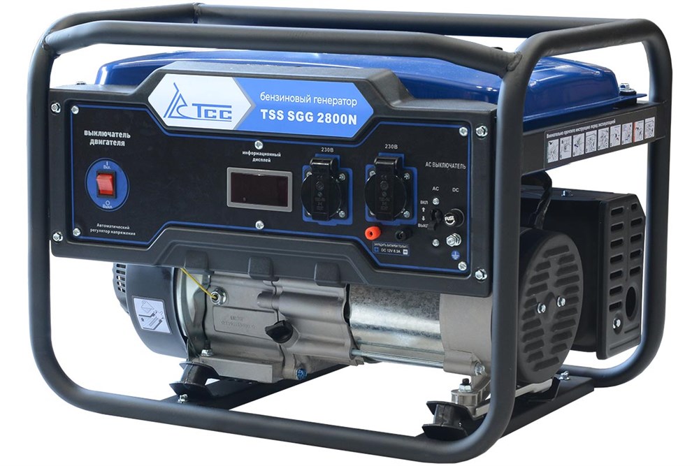 Фото 9 - Бензогенератор TSS SGG 2800N.