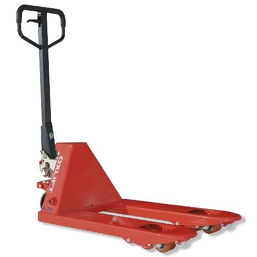 Фото 30 - Короткая гидравлическая тележка OX25-PU080 OXLIFT 800 мм 2500 кг.