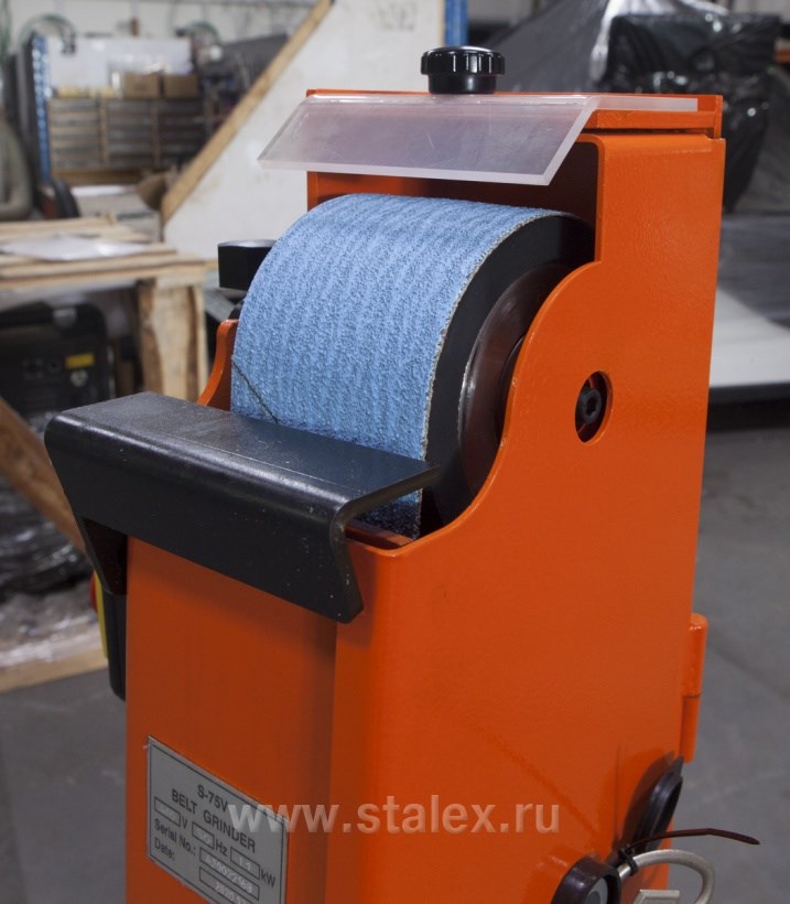 Фото 9 - Станок ленточно-шлифовальный  STALEX S-75V.