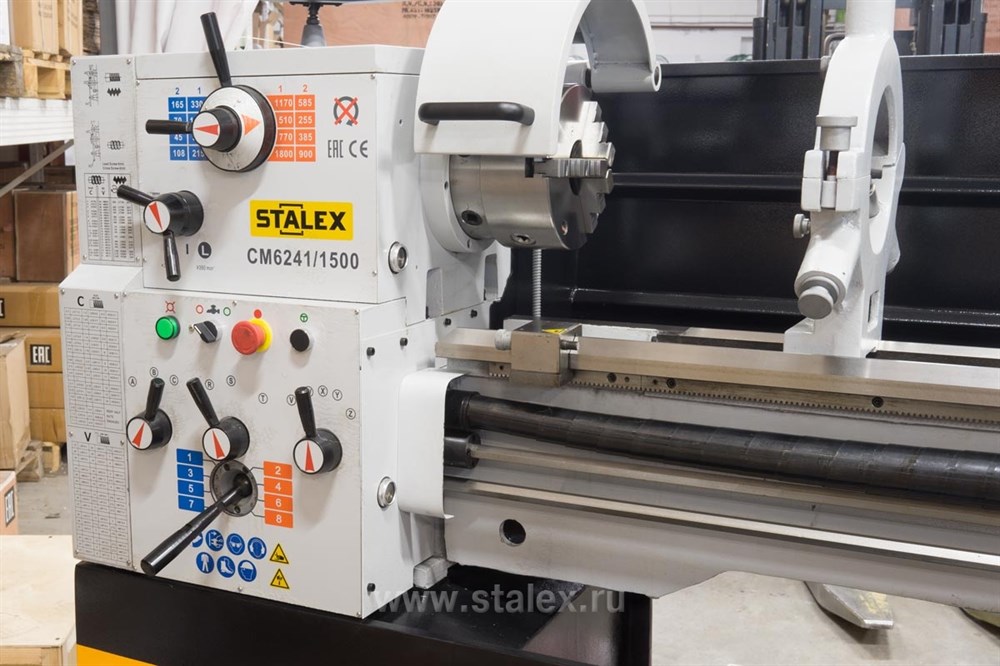 Фото 58 - Токарно-винторезный станок STALEX CM6241/1500.