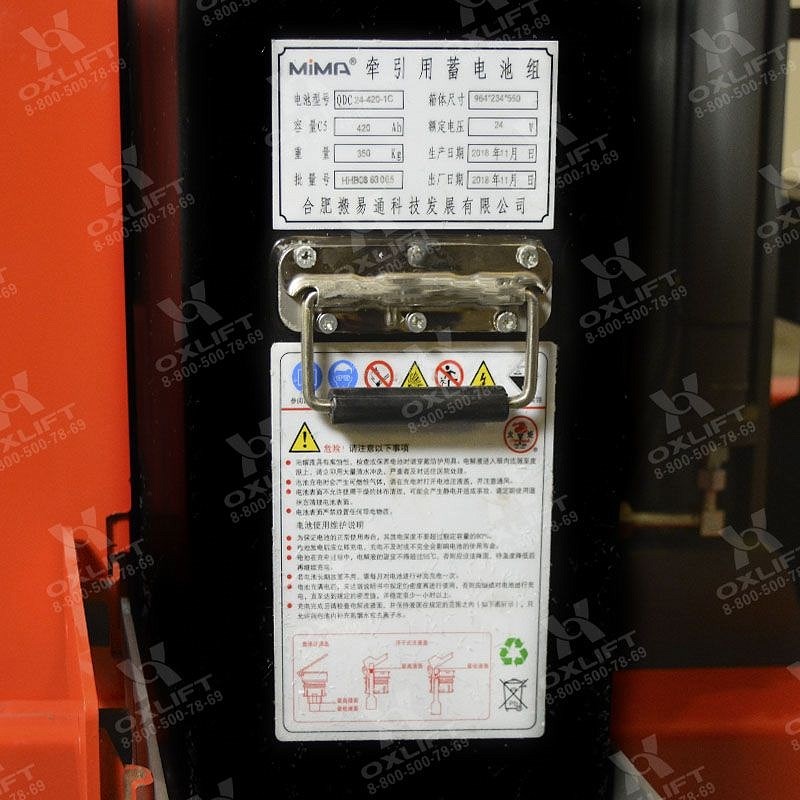 Фото 16 - Ричтраки с кабиной стоя MF12-55 OXLIFT.