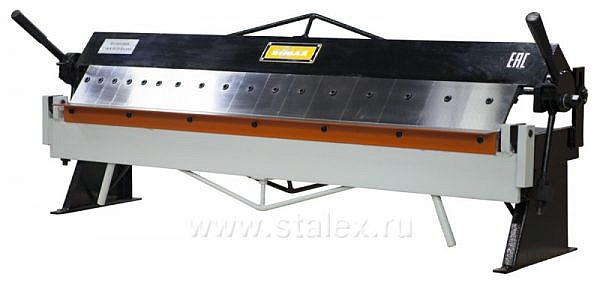Фото 24 - Станок листогибочный ручной сегментный  STALEX W1.5x1260A.
