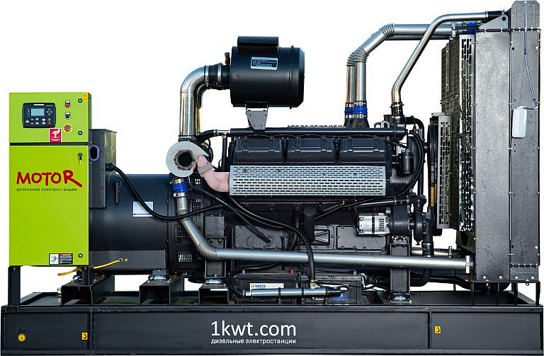 Фото 1 - АД500-T400 дизельный генератор Motor 500 кВт Открытая на двигателе WOLING / WLV610.