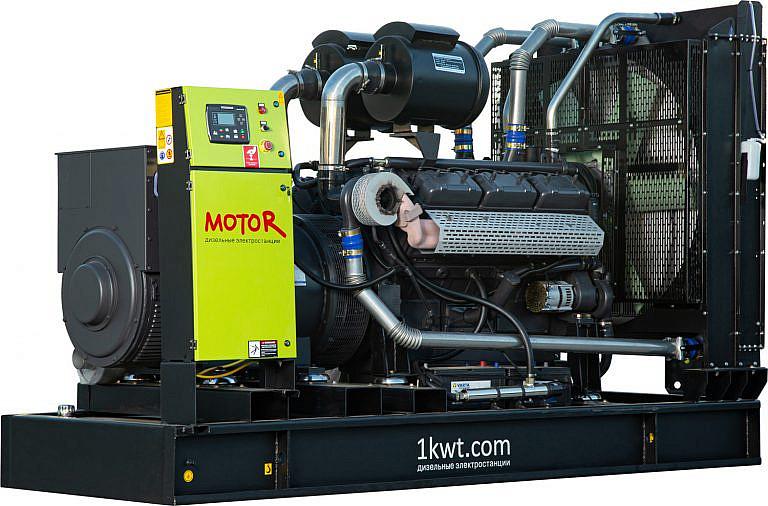 Фото 6 - АД500-T400 дизельный генератор Motor 500 кВт Открытая на двигателе WOLING / WLV610.